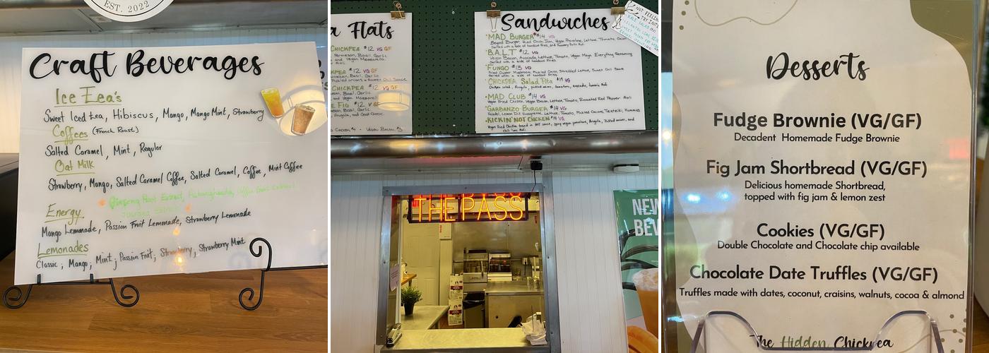 The Hidden Chickpea Menu