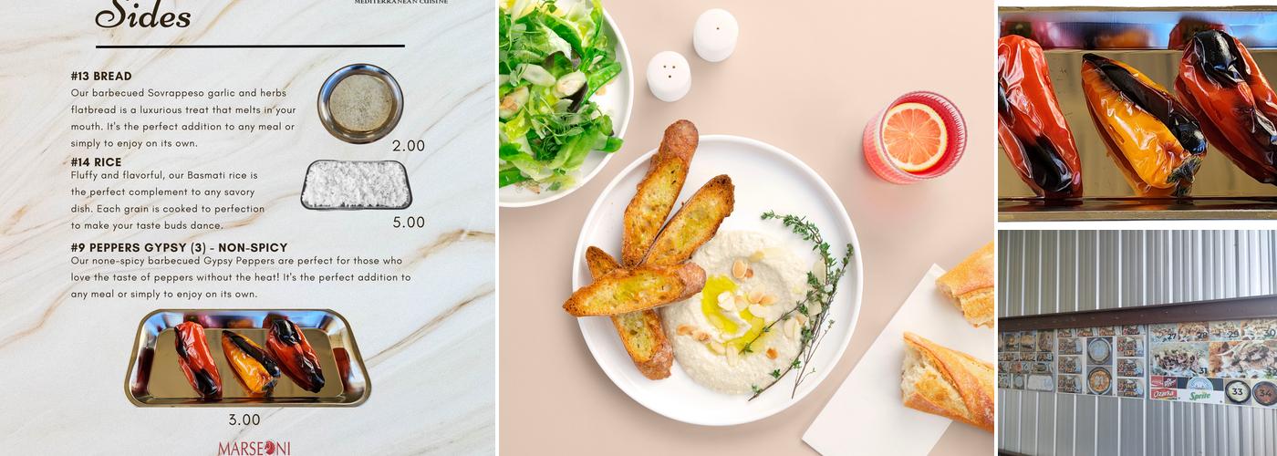 Marseoni Menu