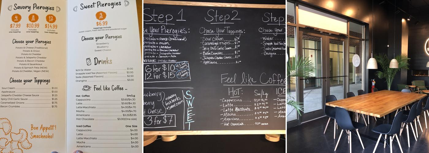 The Pierogie Place Menu