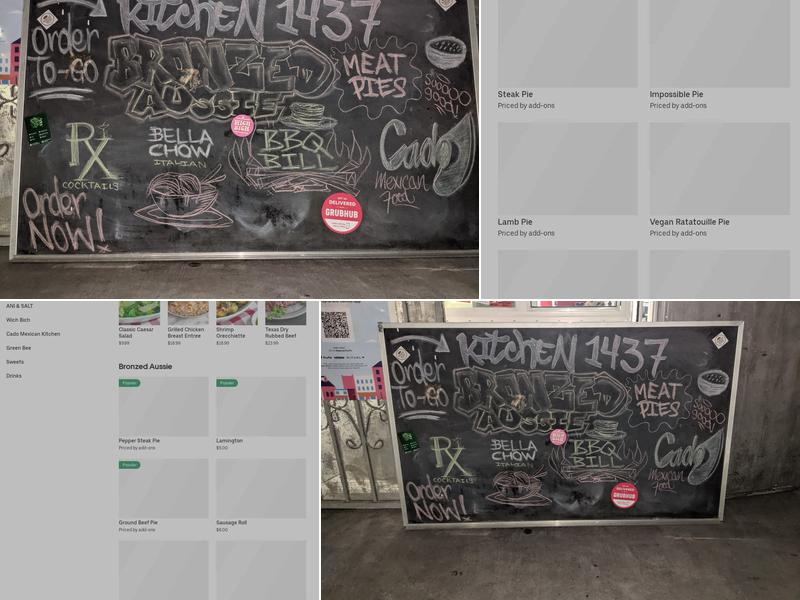 Kitchen 1437-A Virtual Food Court! Menu