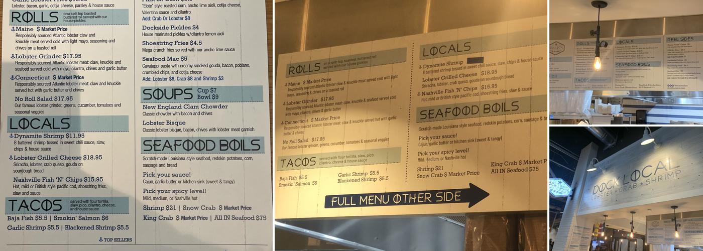 Dock Local Menu