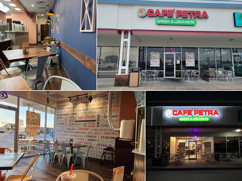 Cafe Petra Greek & Lebanese 9300 Emmett F Lowry Expy #124, Texas City