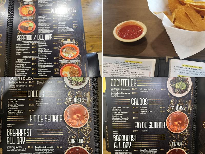 Taqueria Chuyita Menu