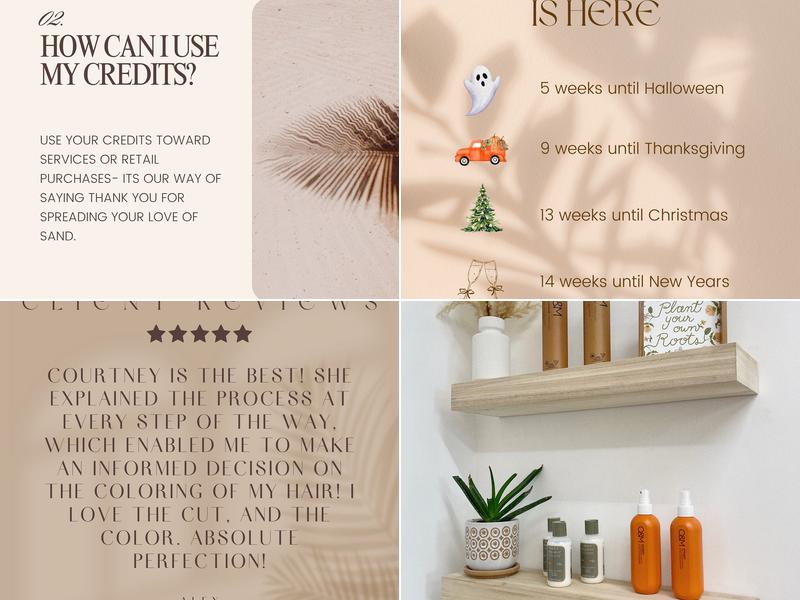 SAND an organic concept salon