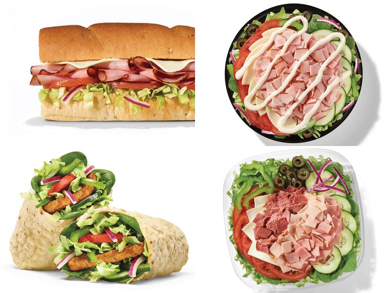 Subway Menu