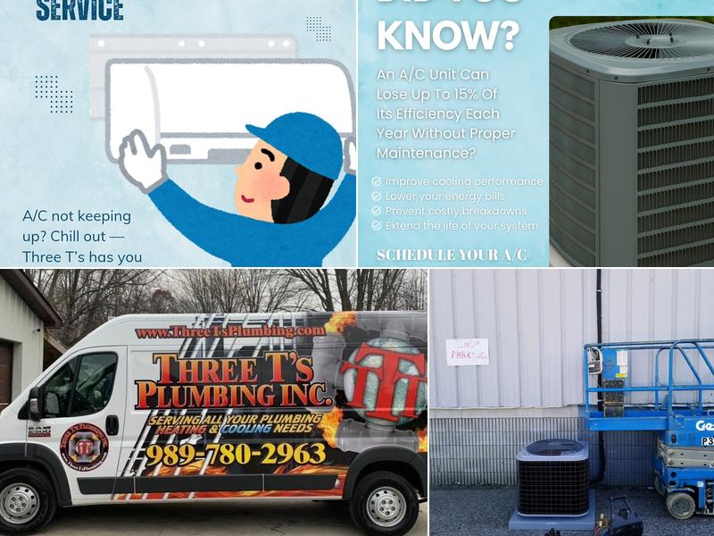 Three T's Plumbing, Heating & Cooling Inc