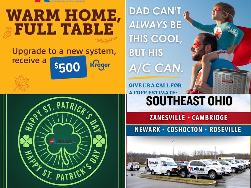 Ables, Inc. Heating, Cooling, Electrical & Refrigeration