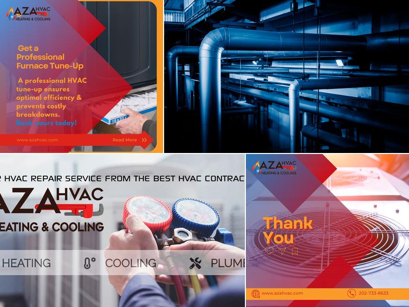 AZA heating, cooling, plumbing & construction