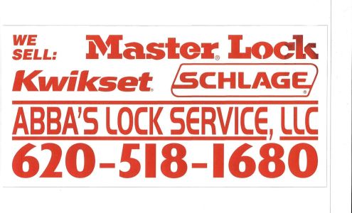 Abba's Lock Service LLC 620 Logan St, Pratt Kansas 67124