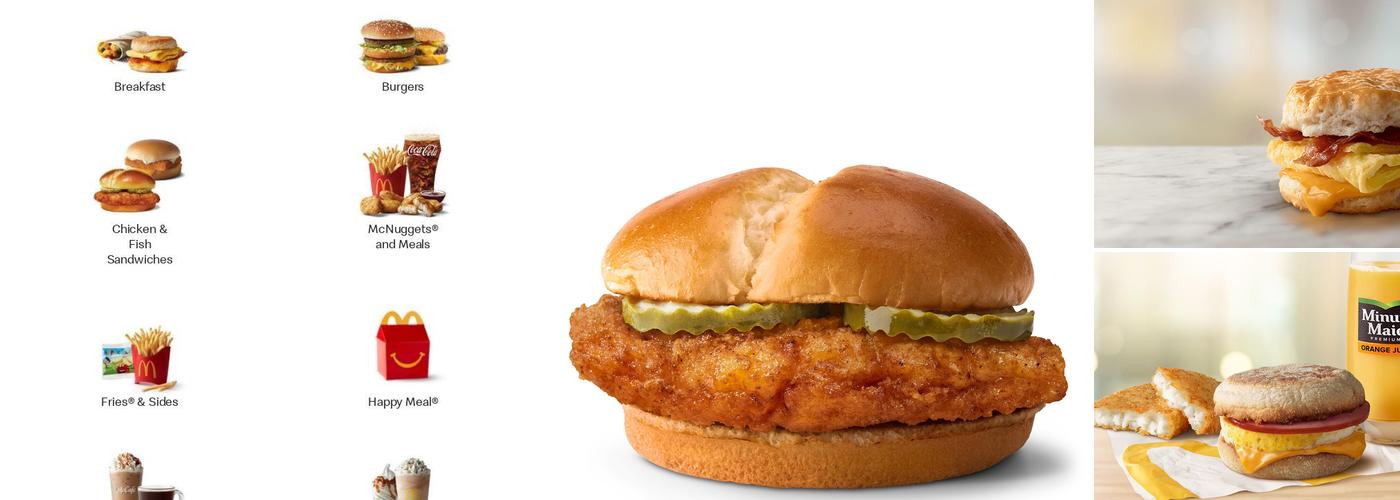 McDonald's Menu