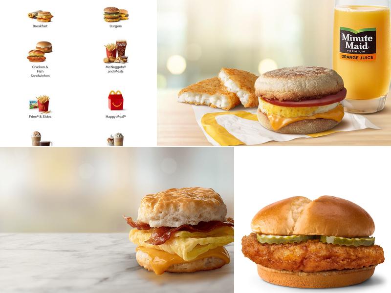McDonald's Menu