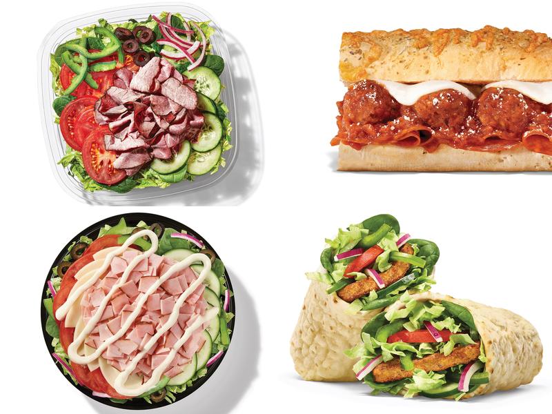 Subway Menu