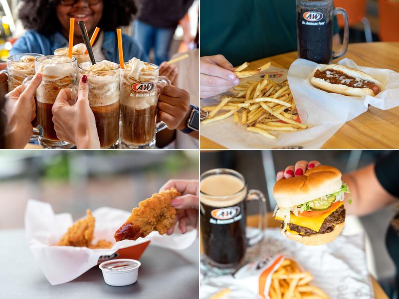 A&W Restaurant Menu
