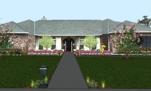 Bayside landscaping 5519 Lower Bay Rd, Bay St Louis Mississippi 39520