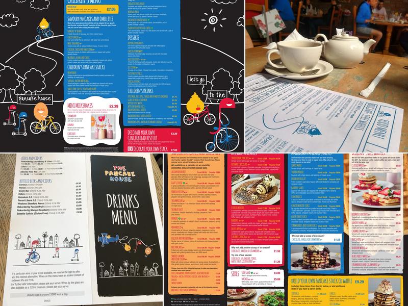 The Pancake House Menu