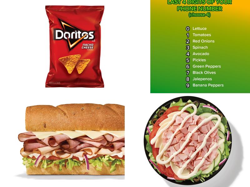 Subway Menu