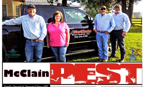 McClain Pest Control, LLC 300 Main St, Kennard Texas 75847