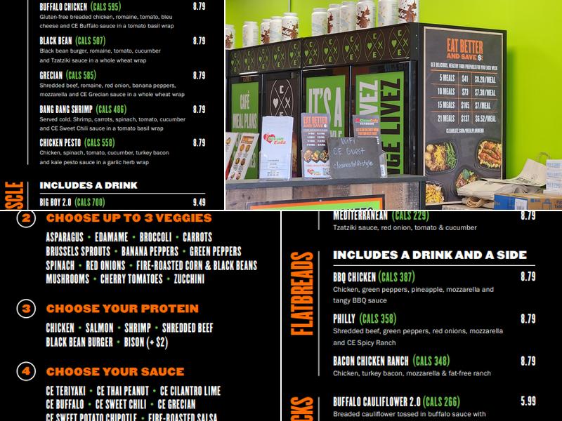 Clean Eatz Menu