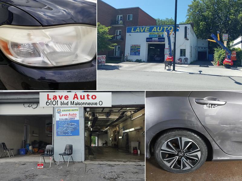 Car wash Grand Auto Lave Auto À La Main