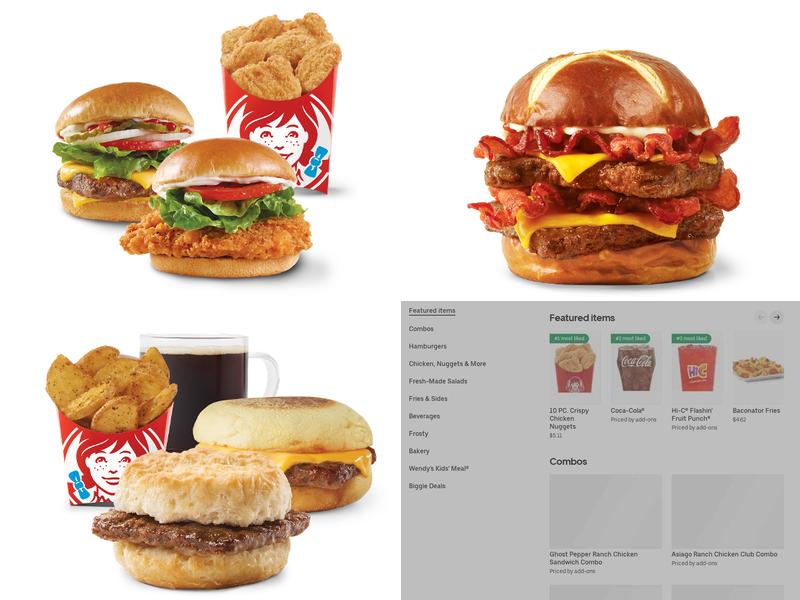 Wendy's Menu