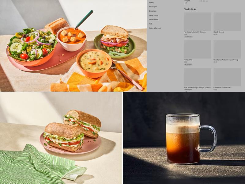 Panera Bread Menu