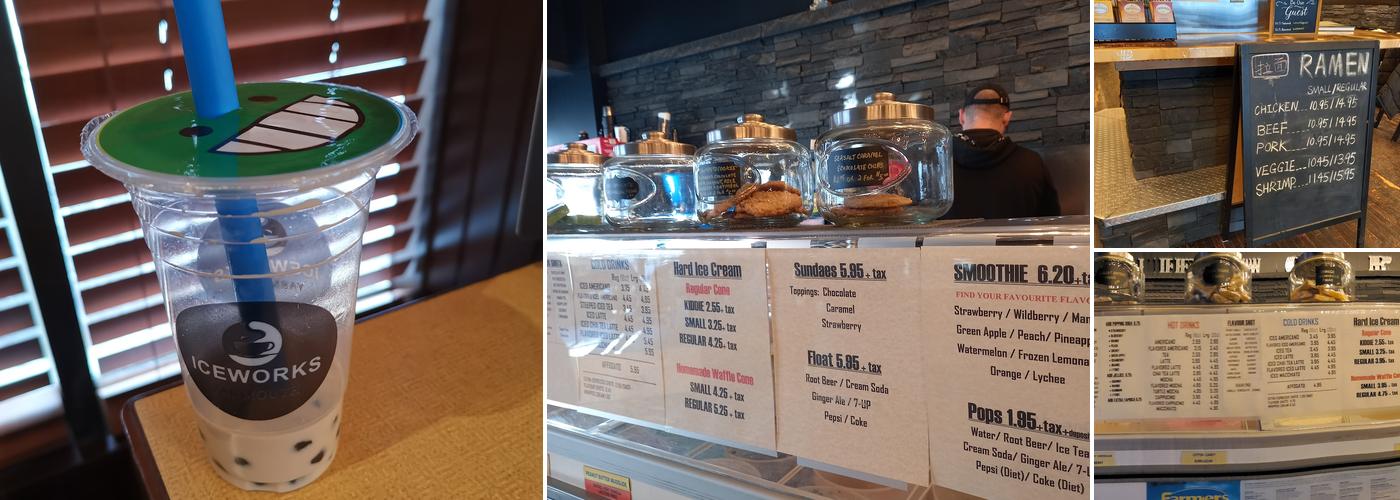 ICEWORKS Dairy & Espresso Bar Menu