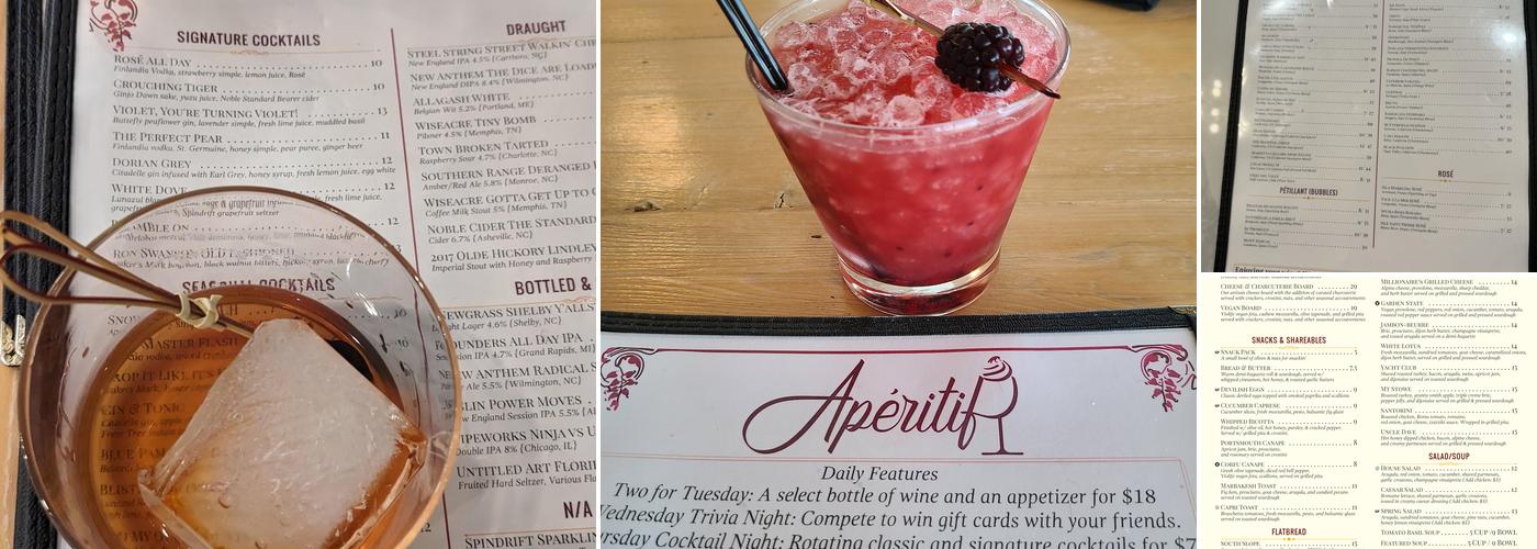 Apéritif Menu