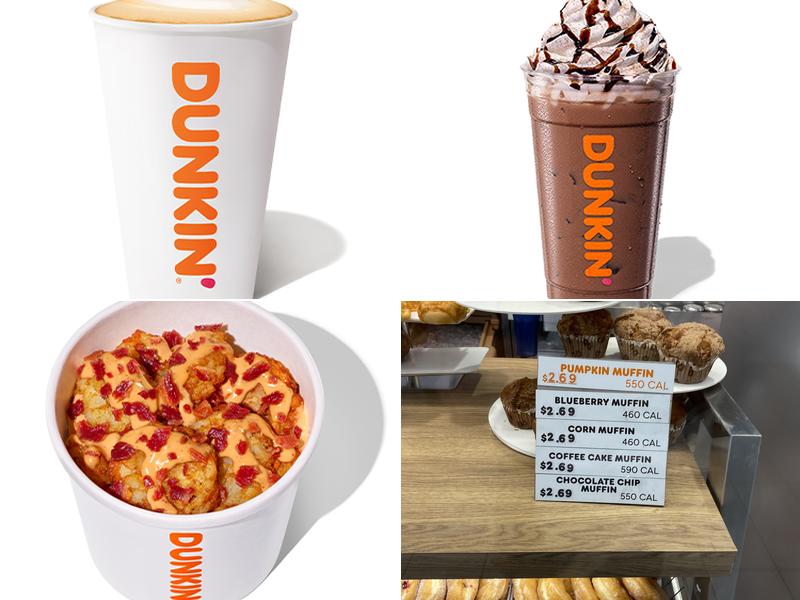 Dunkin' Menu