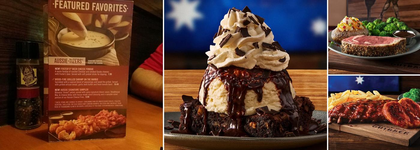 Outback Steakhouse Menu