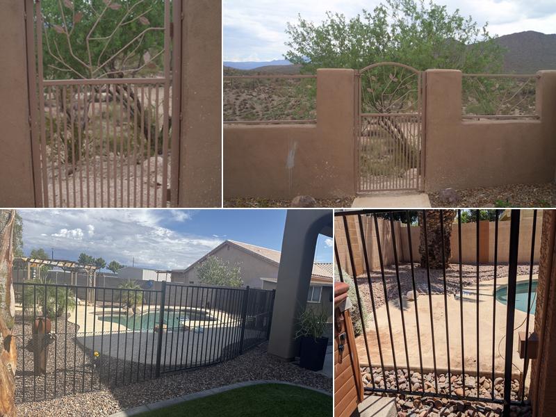 Kurt's Iron Pool Fencing