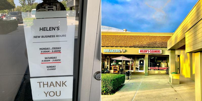 Helen's One Hour Cleaners