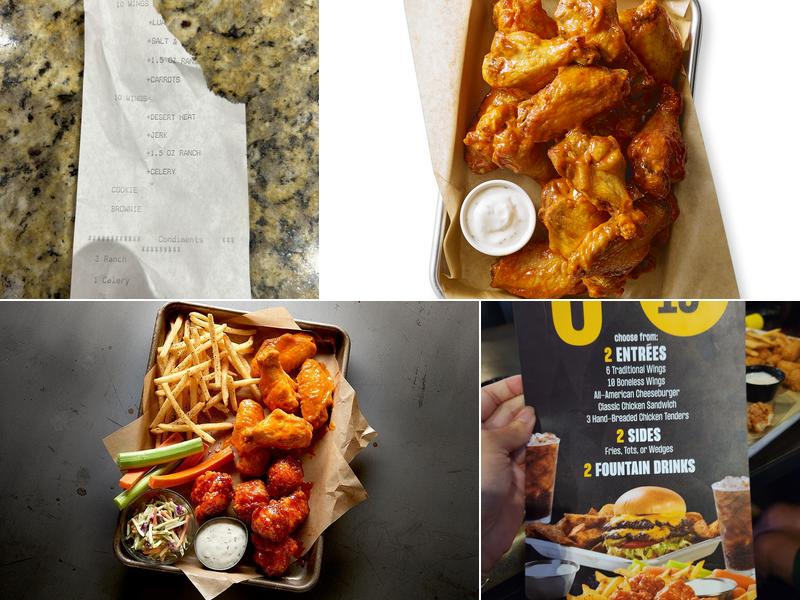 Buffalo Wild Wings Menu