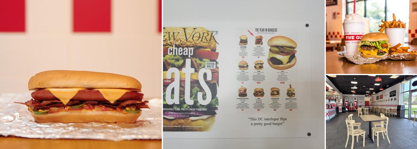 Five Guys Menu