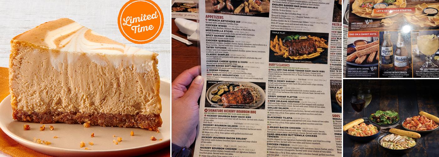 Ruby Tuesday Menu