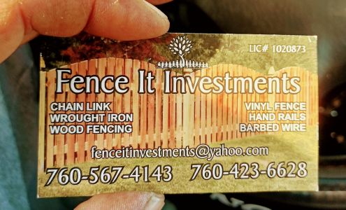 Fence it investments