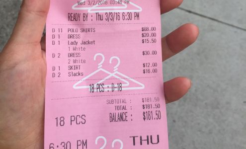 Nice & Clean Dry Cleaners