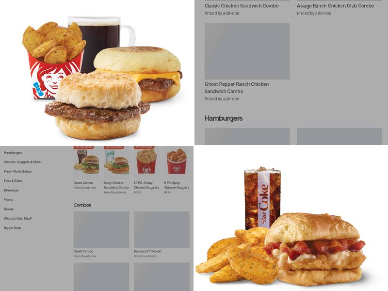 Wendy's Menu