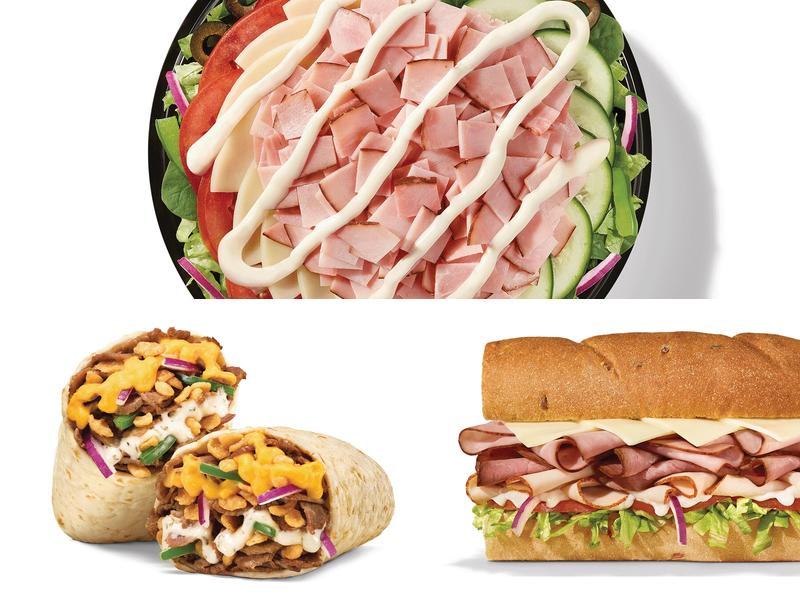 Subway Menu