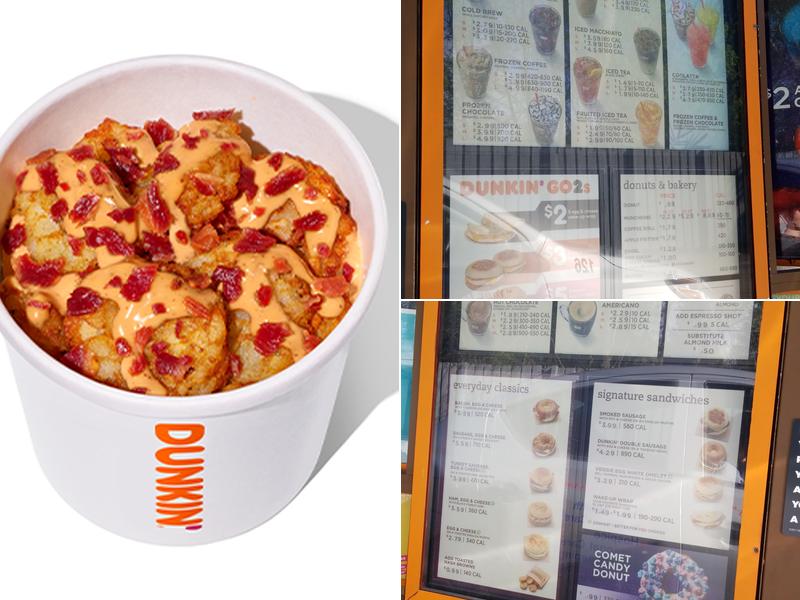 Dunkin' Menu