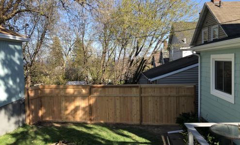 A-1 Fence Company 3725 Hwy 33 N Cloquet MN shop/parts/ storage.) ( no mail accepted here! Mail to: Box 15055, Cloquet Minnesota 55720