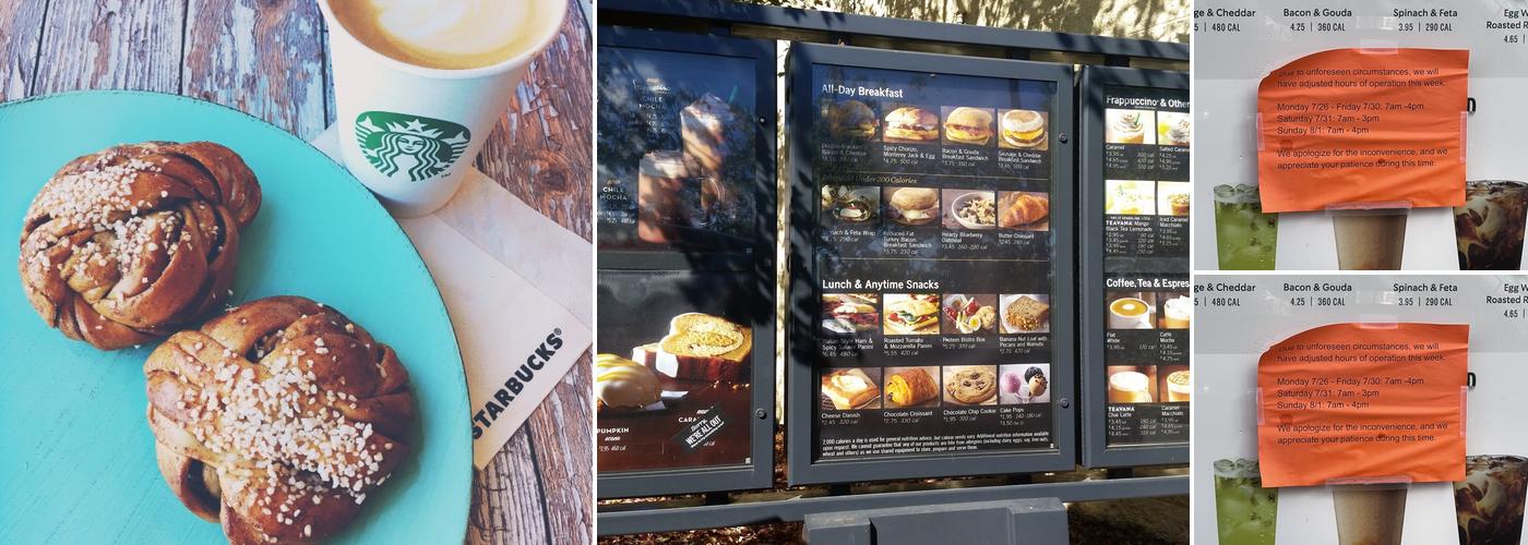 Starbucks Menu