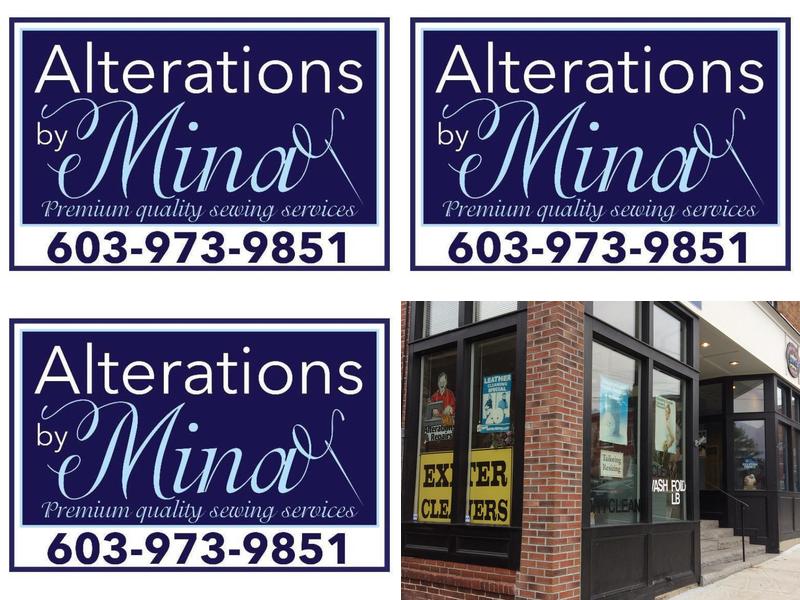 Alterations by Mina (formerly Exeter Cleaners)