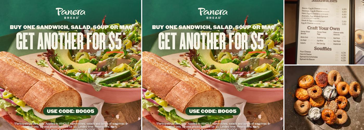 Panera Bread Menu