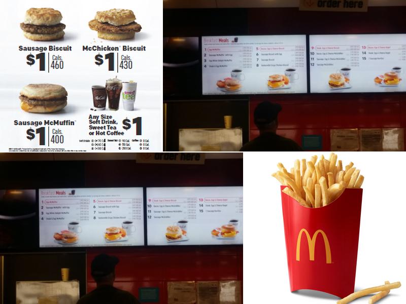 McDonald's Menu
