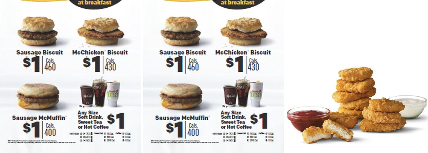 McDonald's Menu