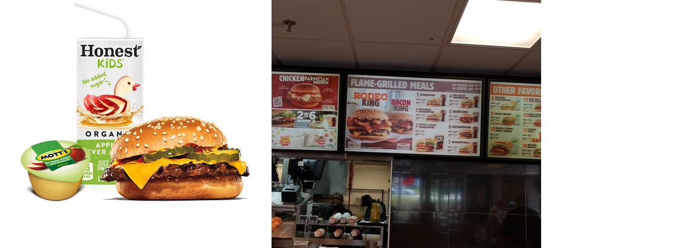 Burger King Menu