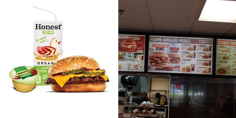 Burger King Menu