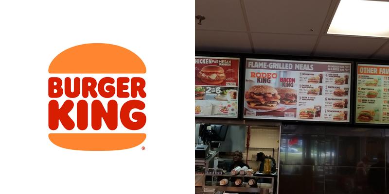 Burger King Menu