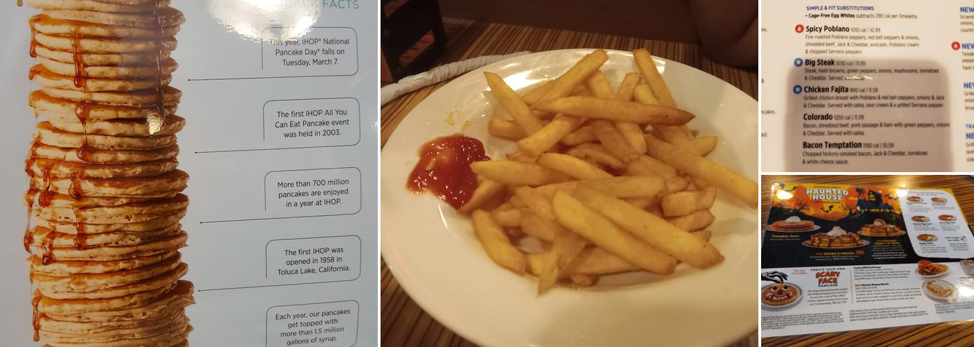 IHOP Menu