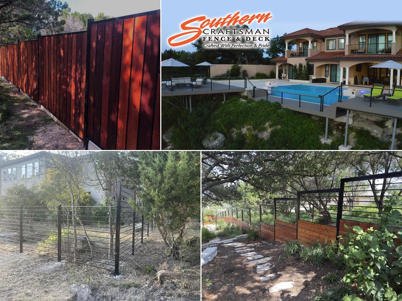 Southern Craftsman Fence and Deck